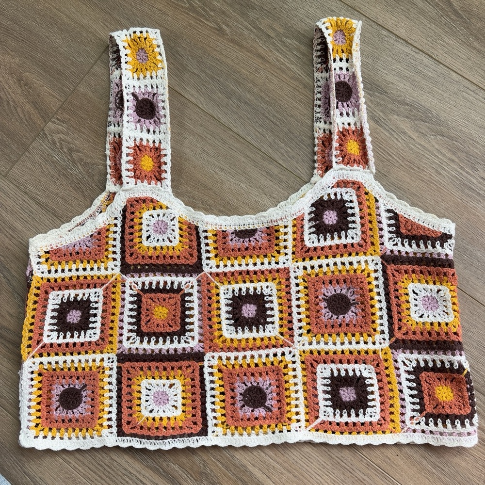 Crochet tank top